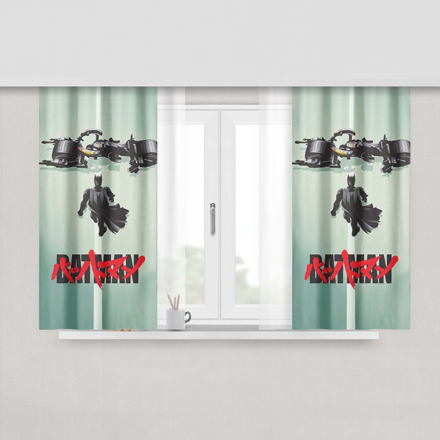 Akira Shotaro Kaneda X Tetsuo Shima Peach Skin Window Curtains