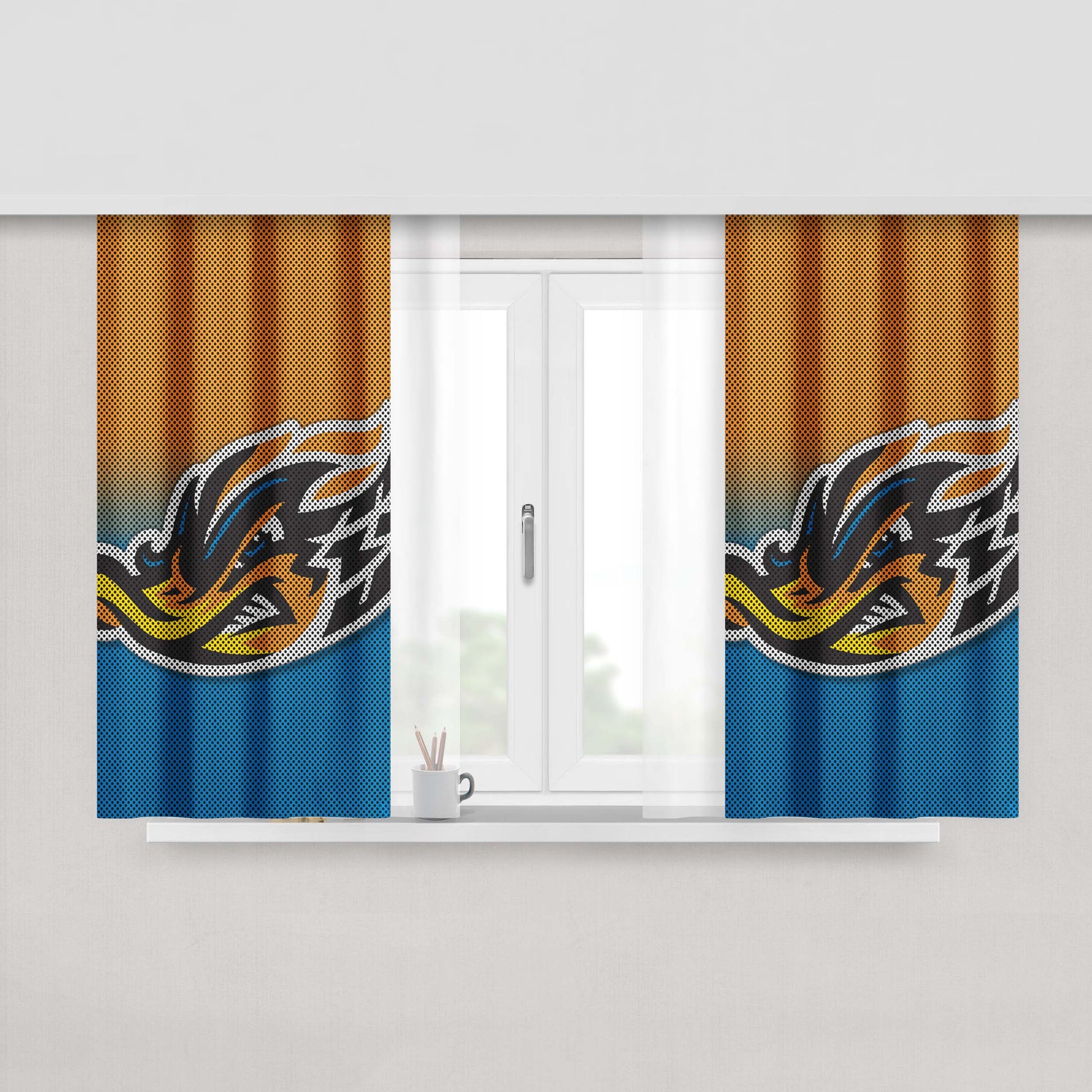 Akrapovic Exhaust System Carbon Motorcycle Peach Skin Window Curtains