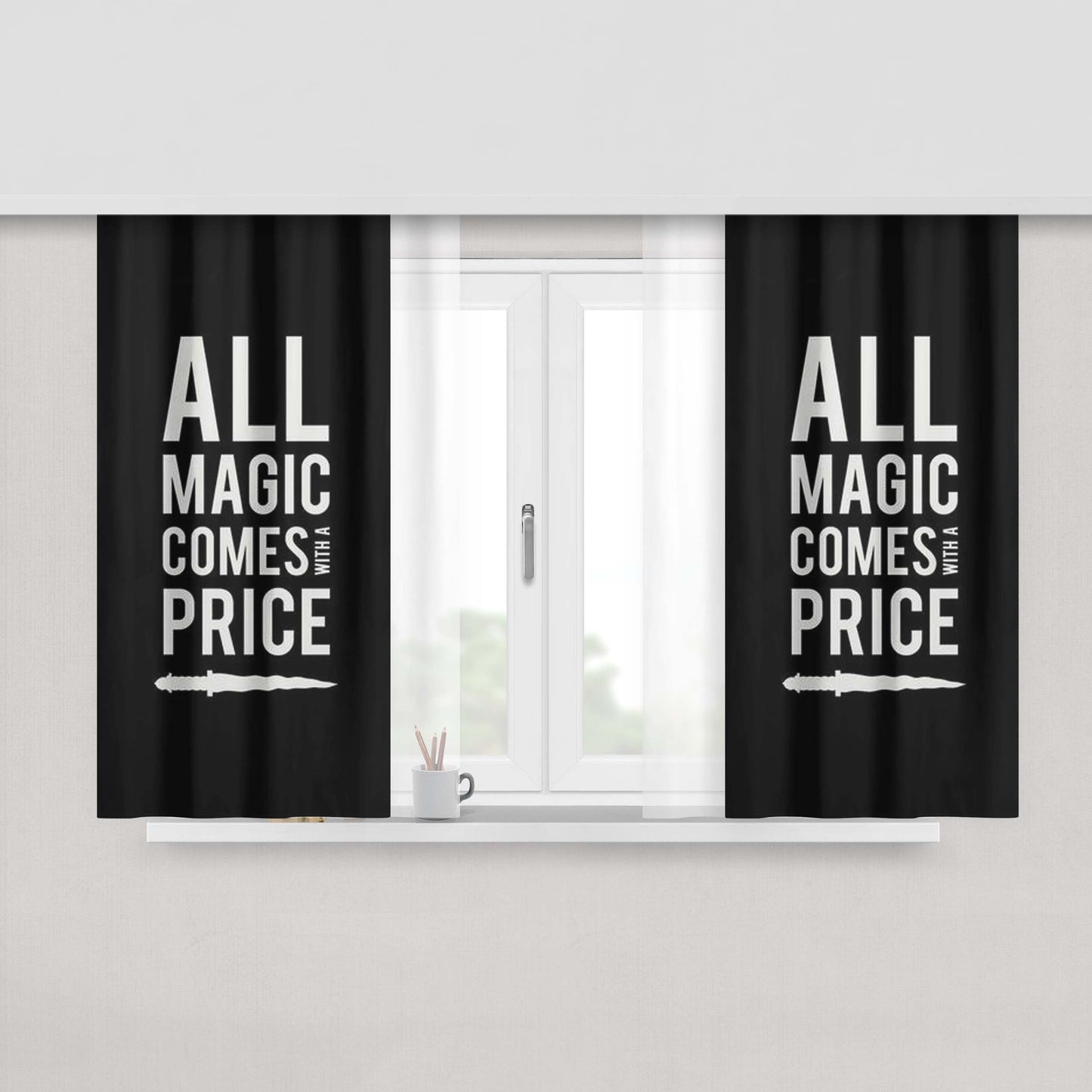 All Little Pony Peach Skin Window Curtains