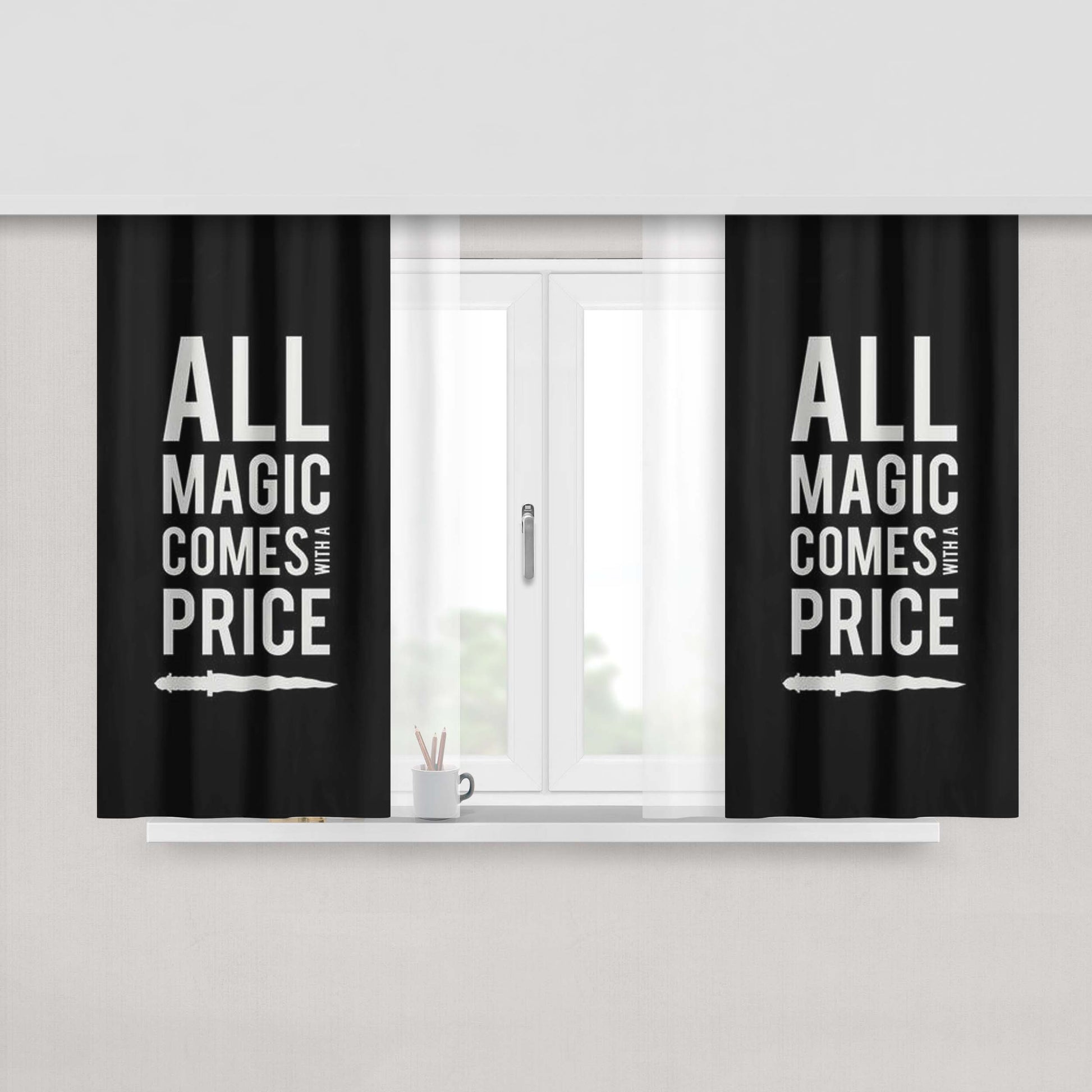 All Little Pony Peach Skin Window Curtains