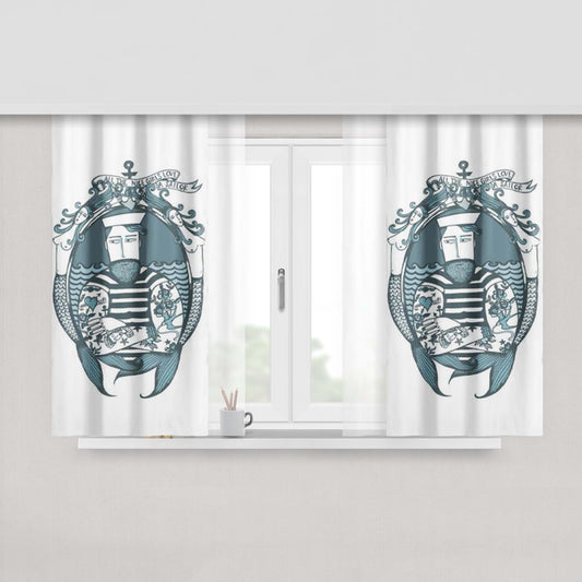 All The Love Peach Skin Window Curtains