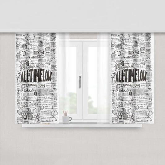 All Those Sakamoto Peach Skin Window Curtains