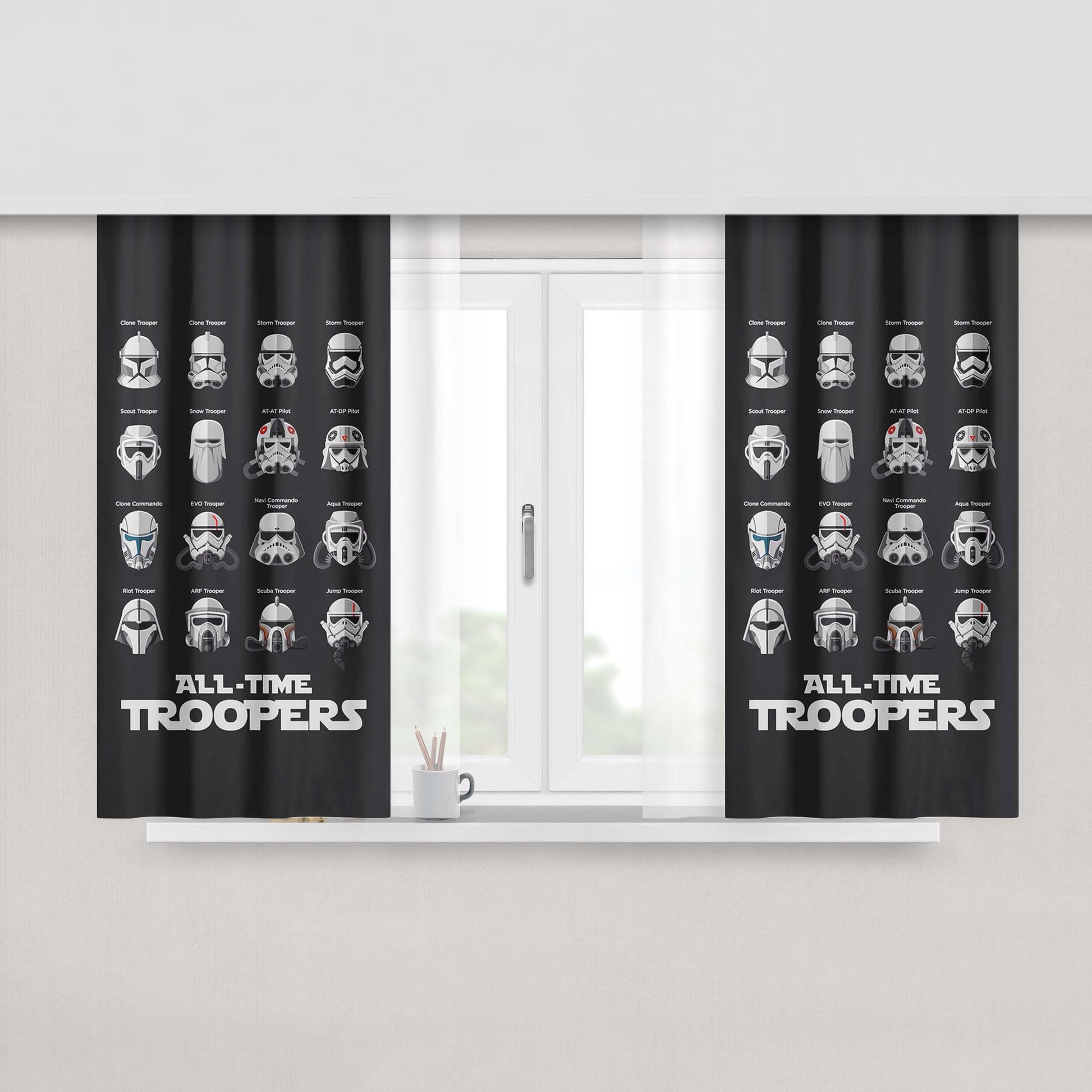 All Time Low Peach Skin Window Curtains