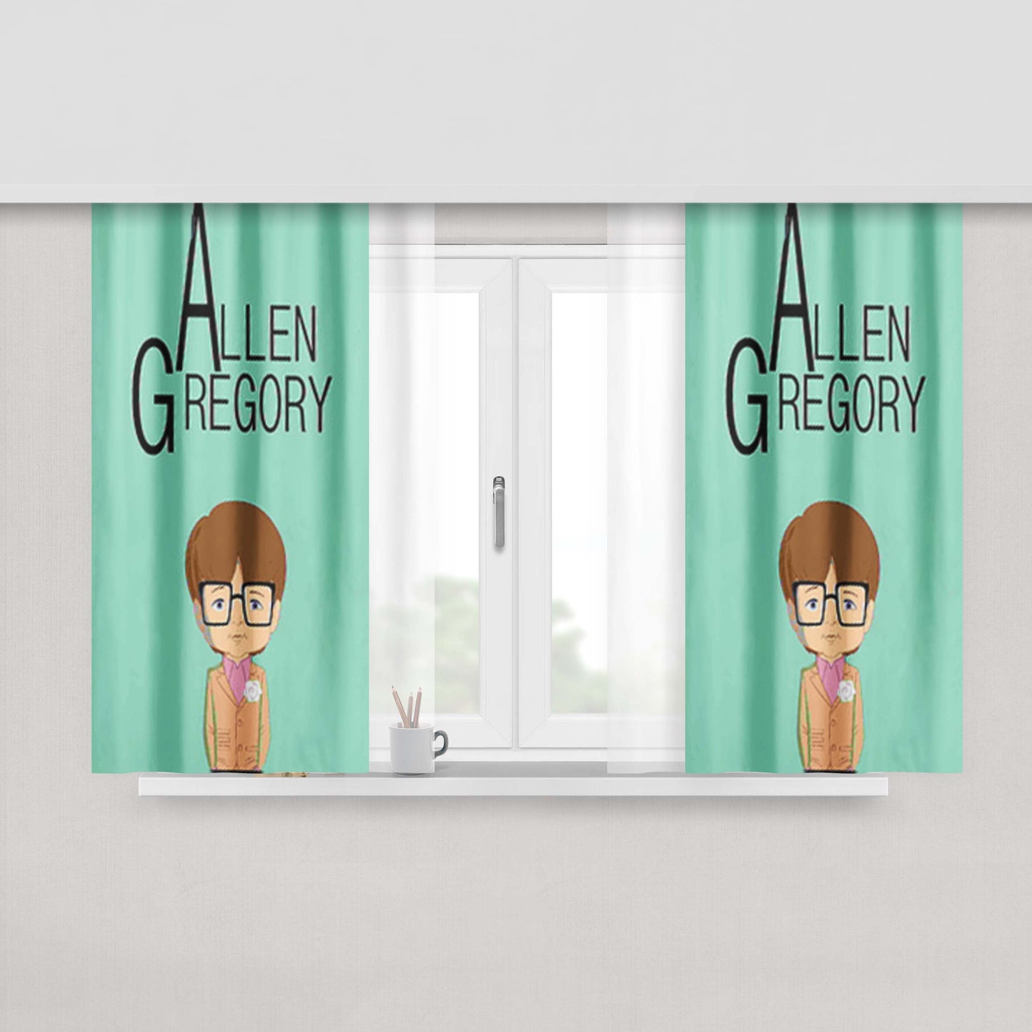 Allagan Tomestone Of Poetics Peach Skin Window Curtains
