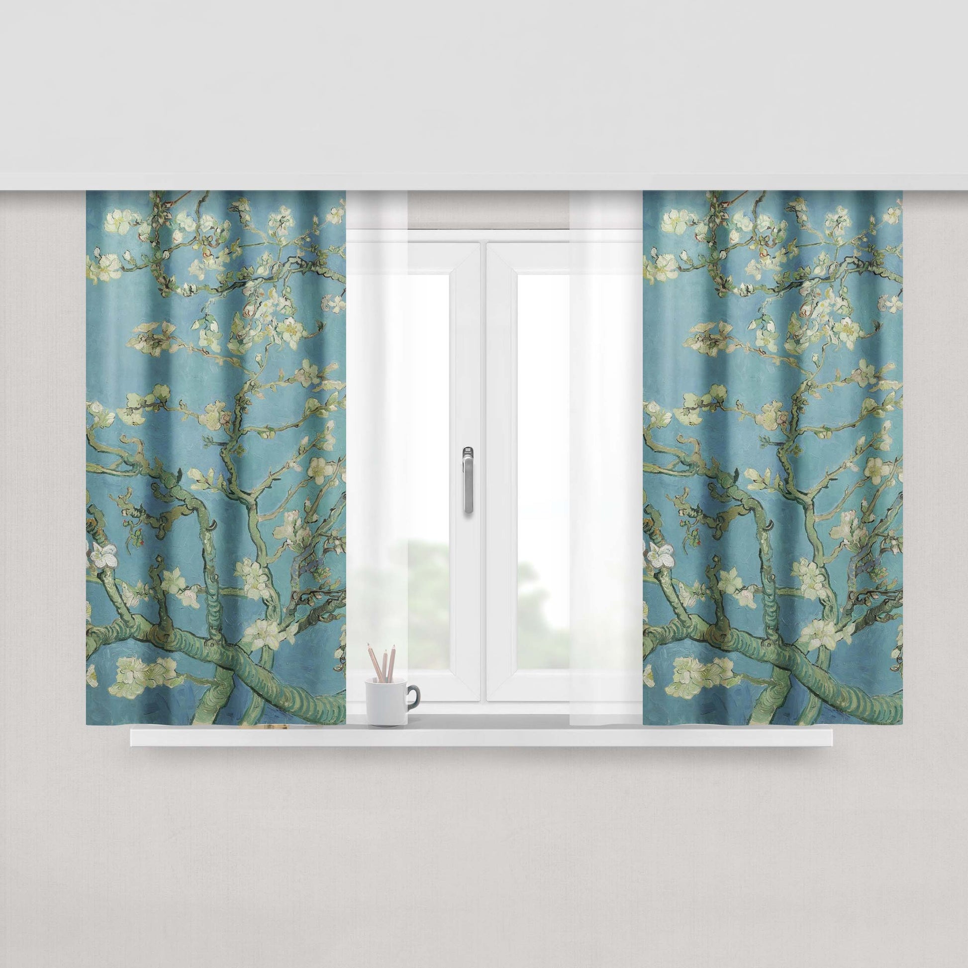 Allo Come Inside As Seen On Teefury Peach Skin Window Curtains