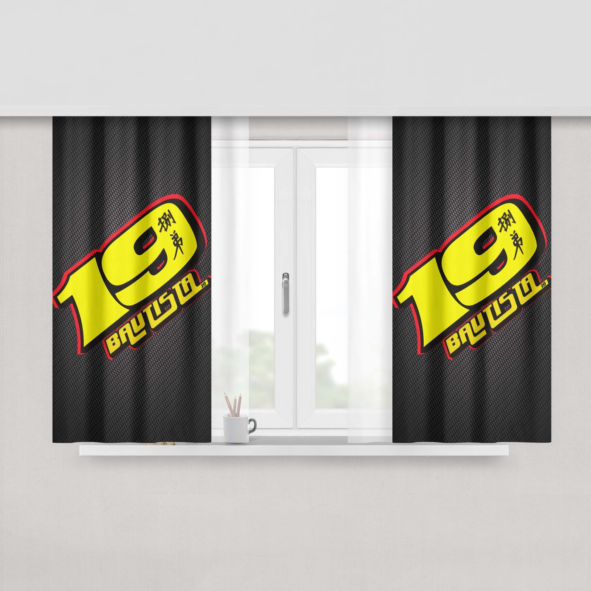 Alucard Mobile Legends Peach Skin Window Curtains