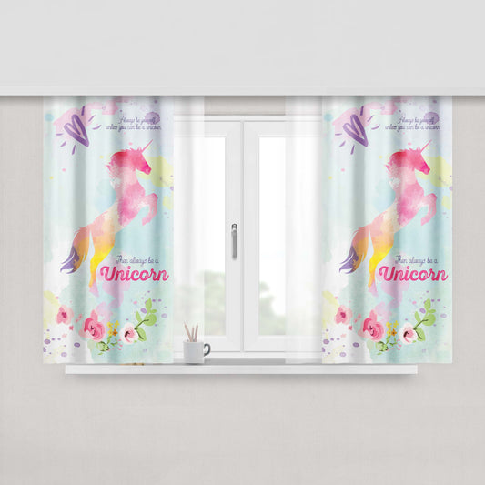 Always Keep It Open Peach Skin Window Curtains