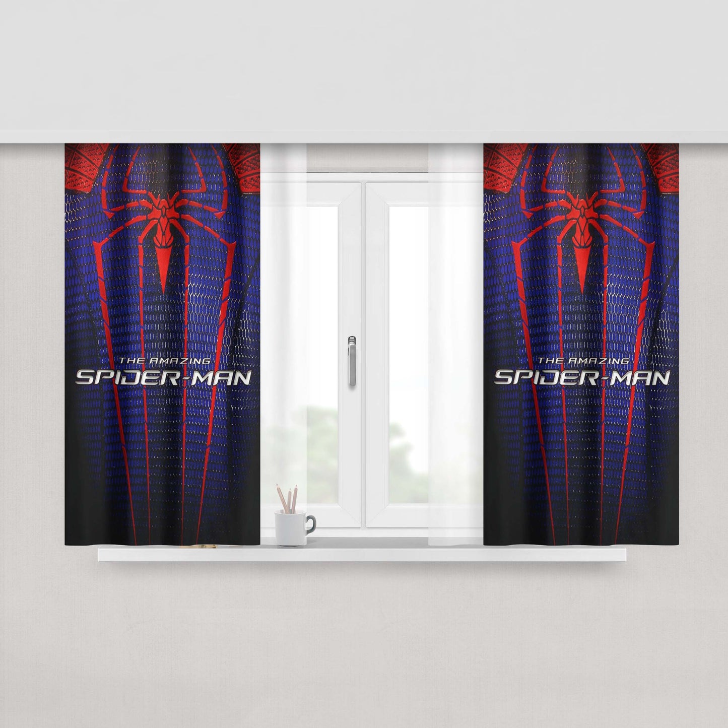 Amazing New York Knicks Basketball Team Peach Skin Window Curtains