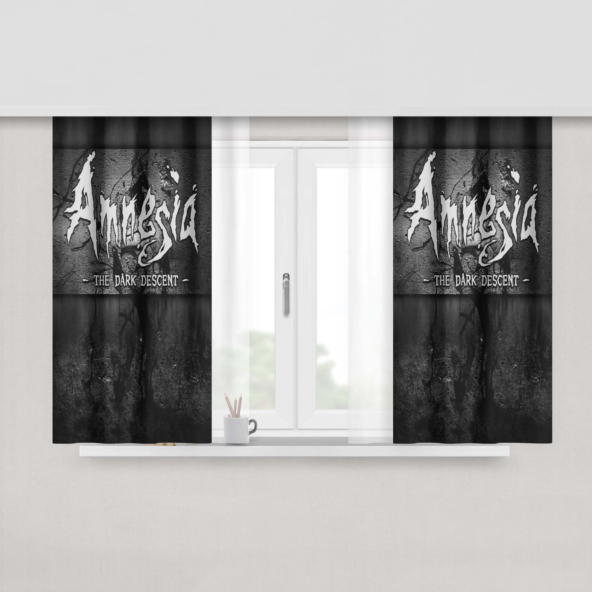 Ammunition Weapons Peach Skin Window Curtains