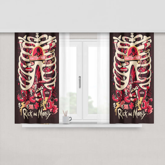 Anastasya Peach Skin Window Curtains