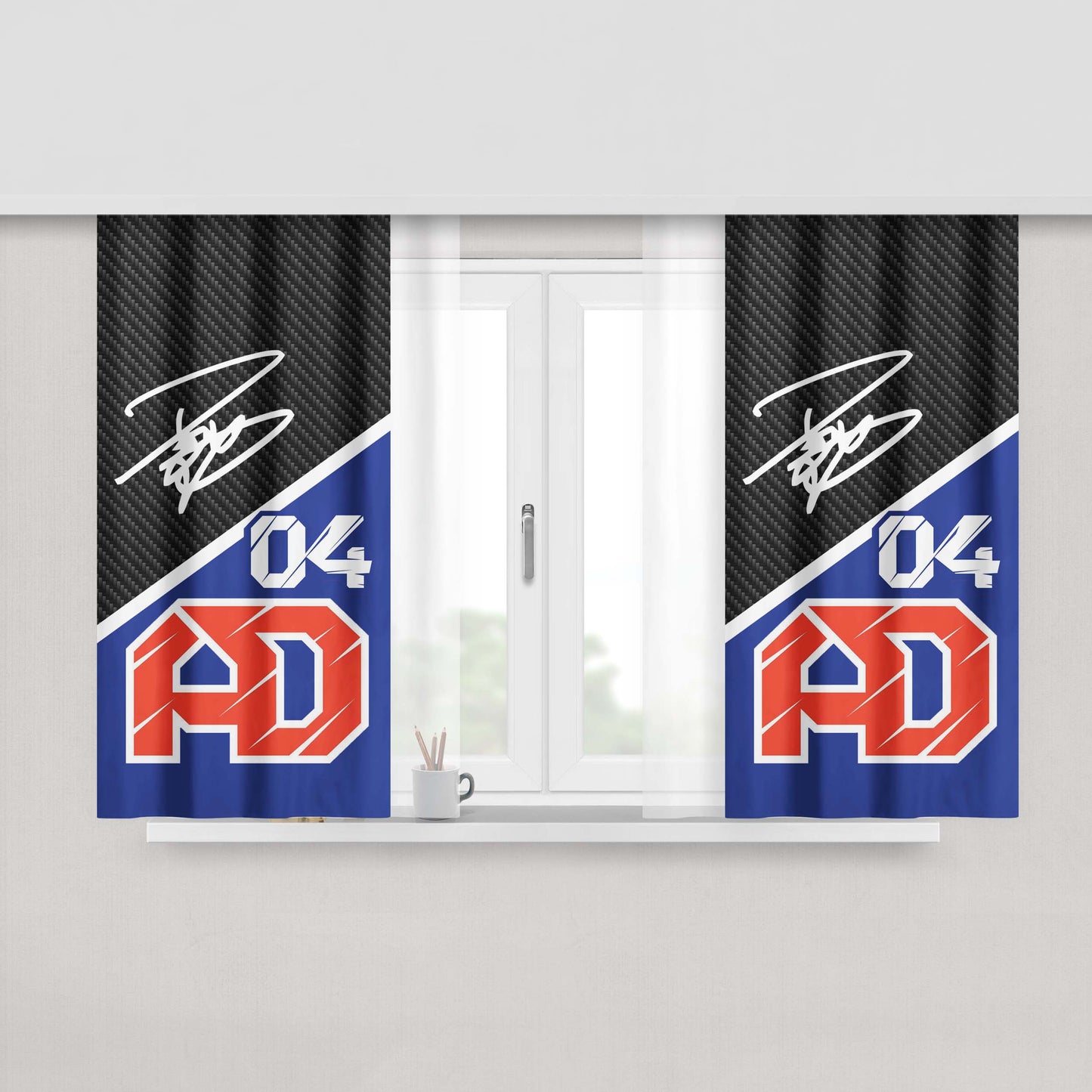 Andre Pirlo Juventus Peach Skin Window Curtains