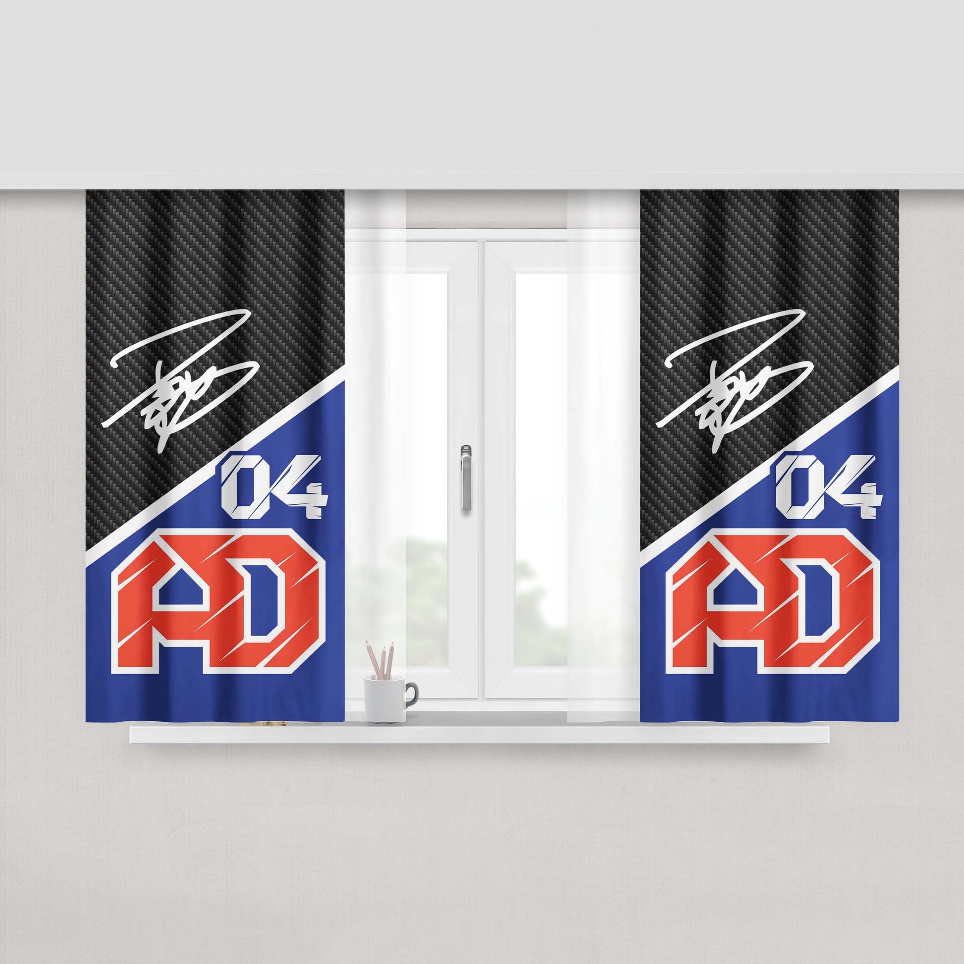 Andre Pirlo Juventus Peach Skin Window Curtains