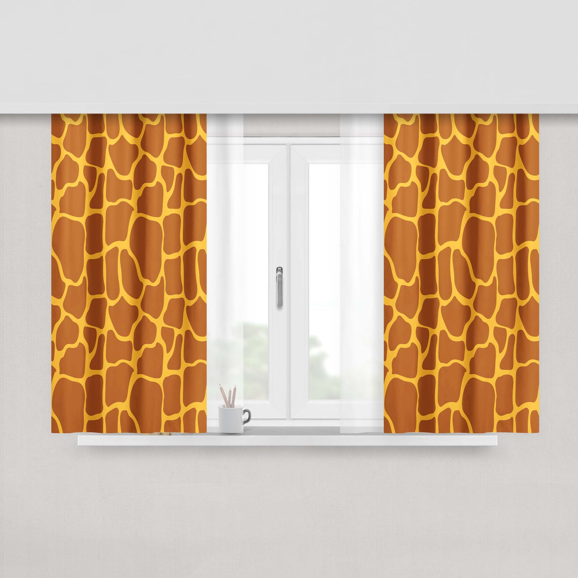 Animal Rights Vegan Peta Dog Peach Skin Window Curtains