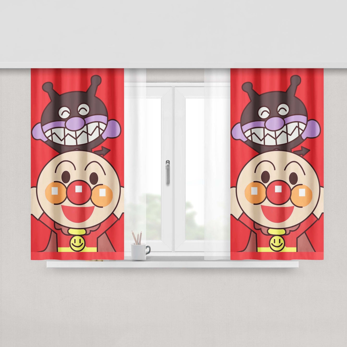 Another World Peach Skin Window Curtains