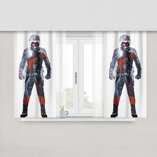 Antisosial Peach Skin Window Curtains