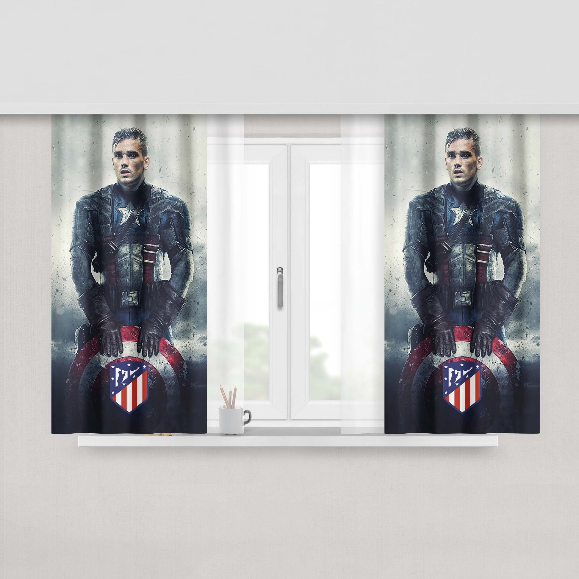 Antman And The Wasp Peach Skin Window Curtains
