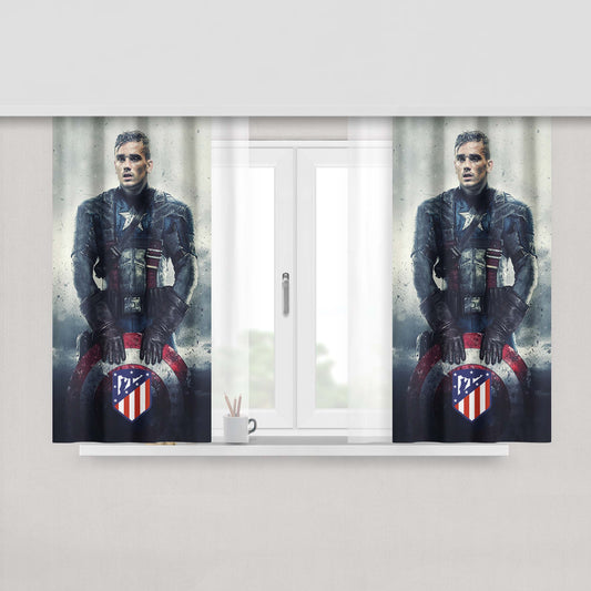 Antman And The Wasp Peach Skin Window Curtains