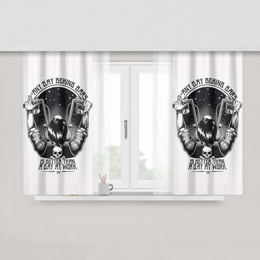 Anvil Moto Peach Skin Window Curtains