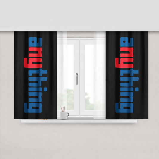 Any Day Behind Bars Peach Skin Window Curtains