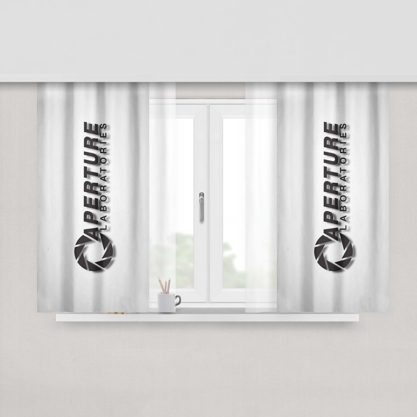 Apb All Point Bulletin Peach Skin Window Curtains