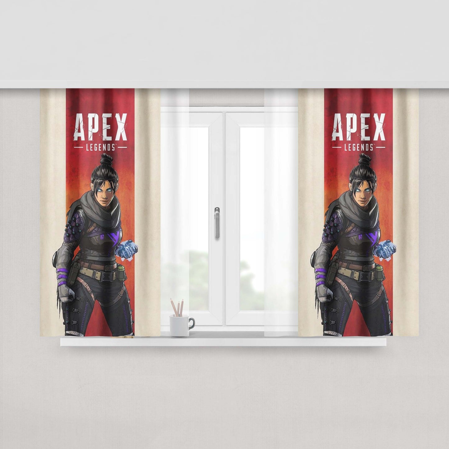 Aperture Laboratories Peach Skin Window Curtains
