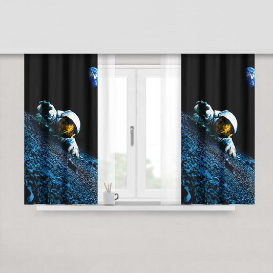 Apollo 18 Cover Peach Skin Window Curtains