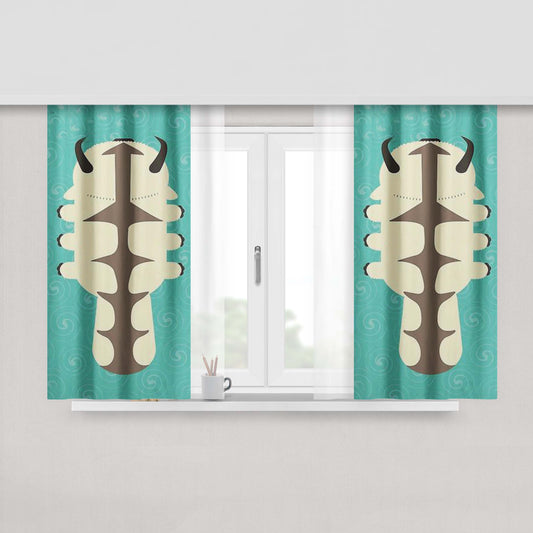 Appa Peach Skin Window Curtains