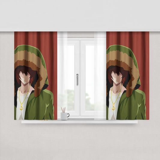 Arakawa Peach Skin Window Curtains