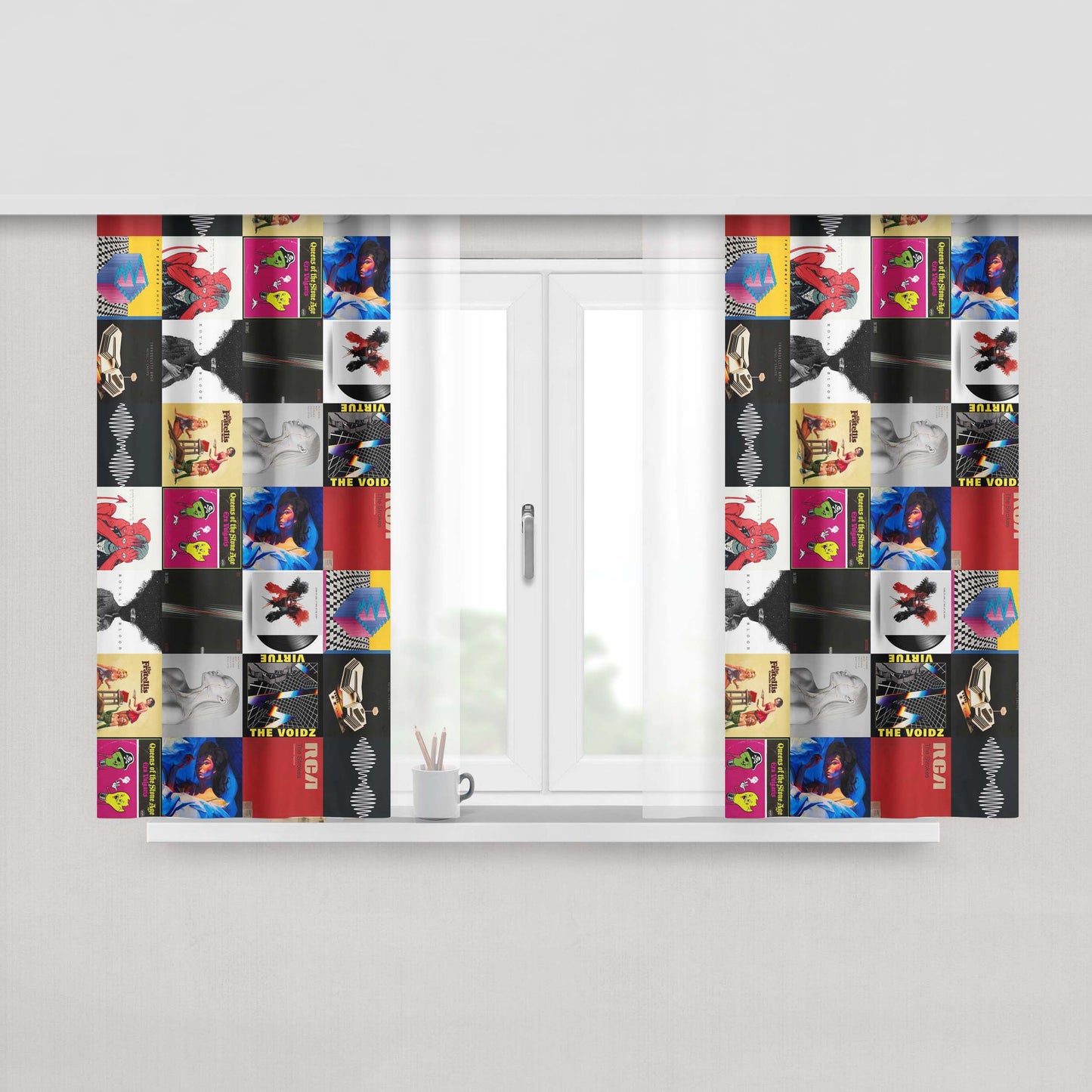 Arctic Monkey The Stroke Albu Peach Skin Window Curtains