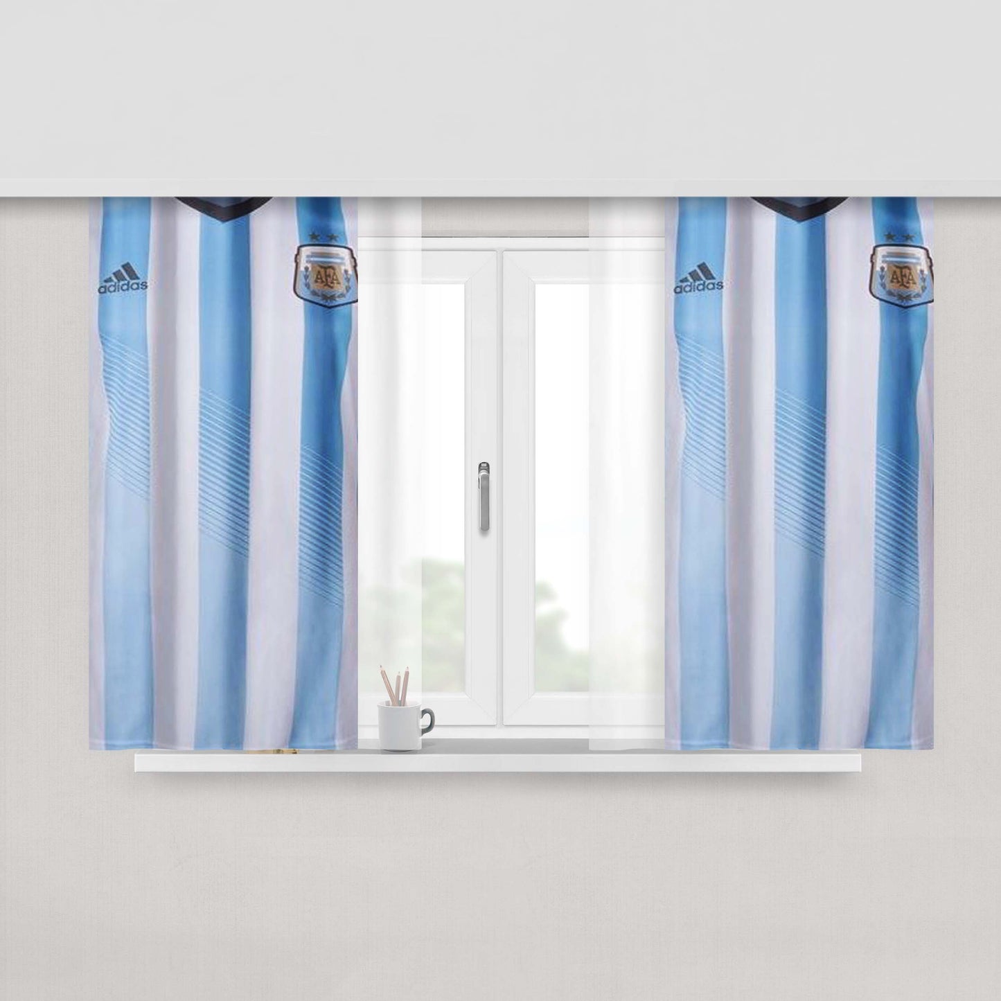 Argentina Jersey Peach Skin Window Curtains