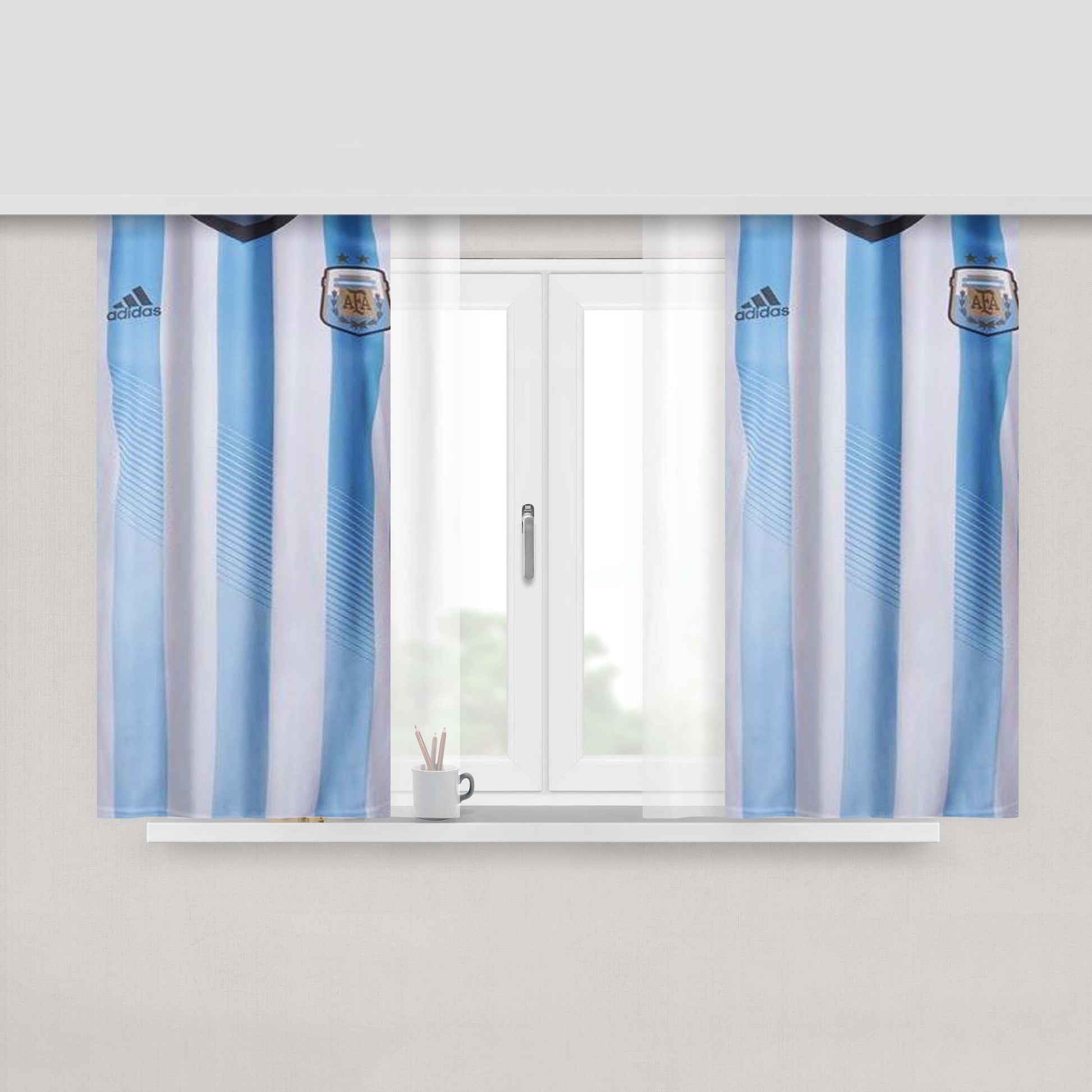 Argentina Jersey Peach Skin Window Curtains