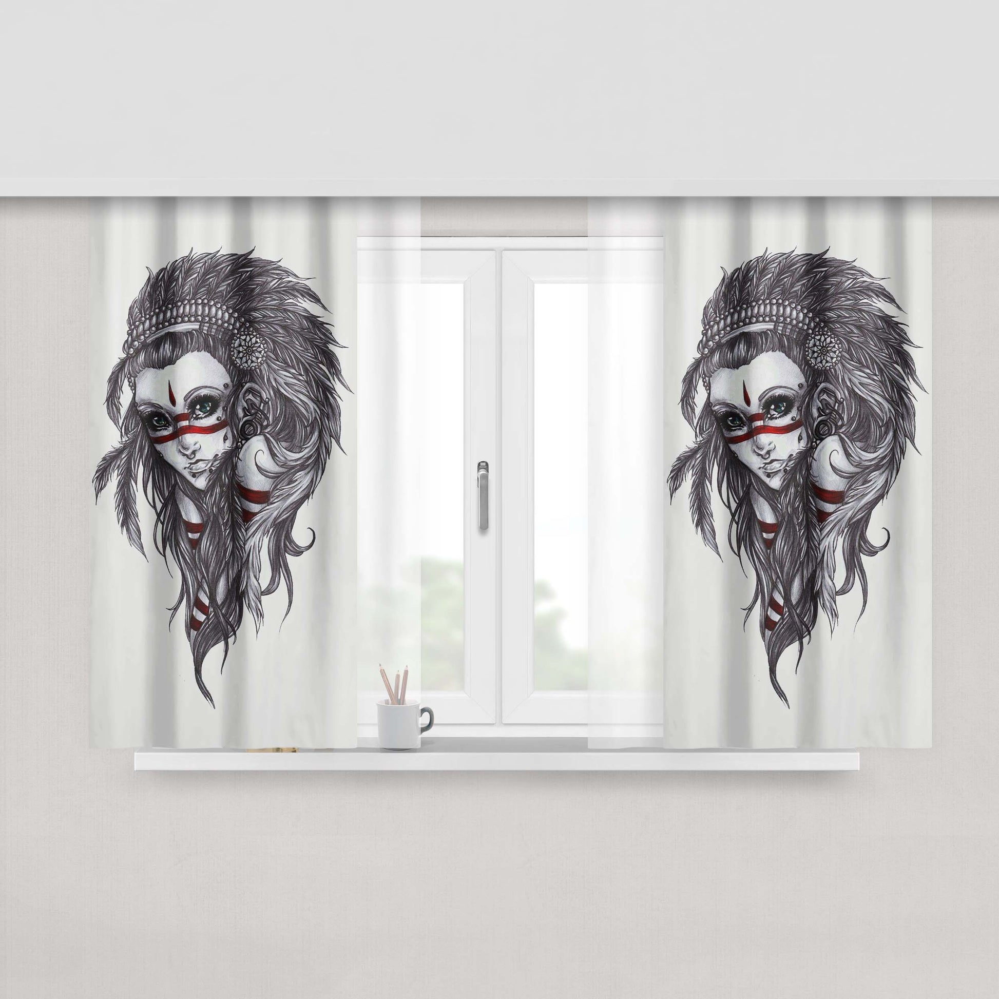 Arifcan Ramboo Peach Skin Window Curtains
