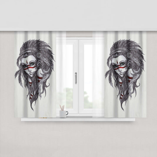 Arifcan Ramboo Peach Skin Window Curtains