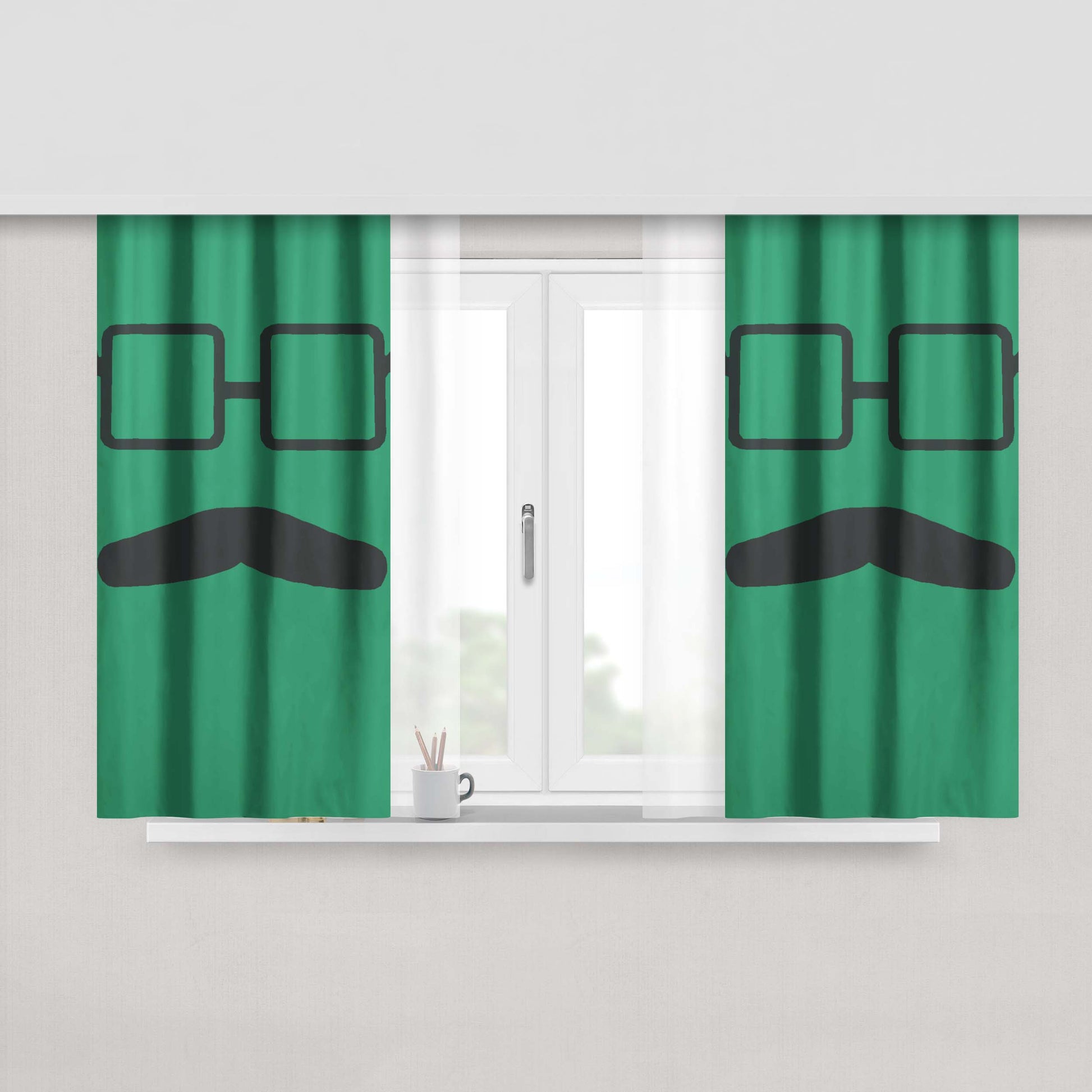 Arrested Development Peach Skin Window Curtains