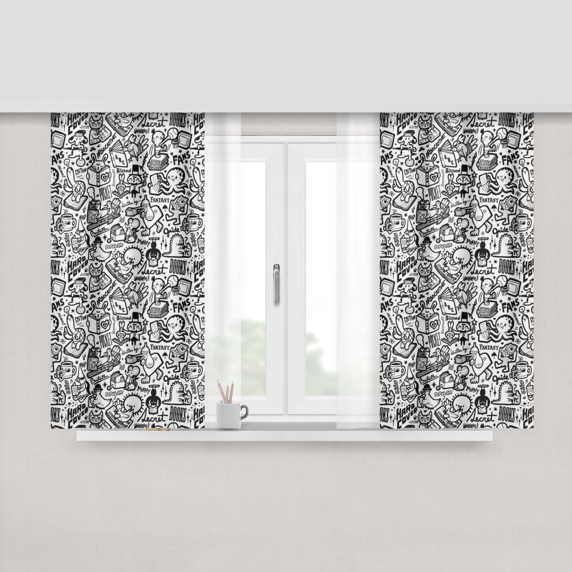 Art Point Skertake Peach Skin Window Curtains