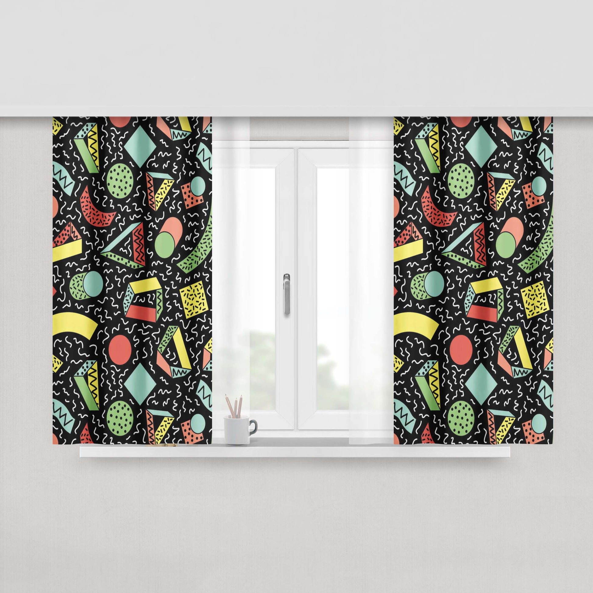 Art Teknoir Peach Skin Window Curtains