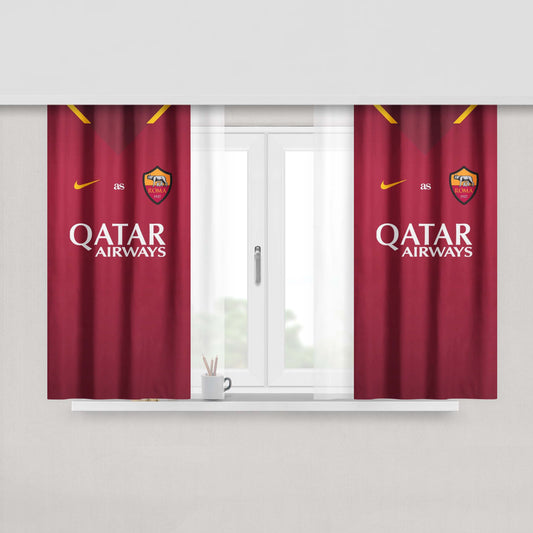 As Roma Kit Peach Skin Window Curtains