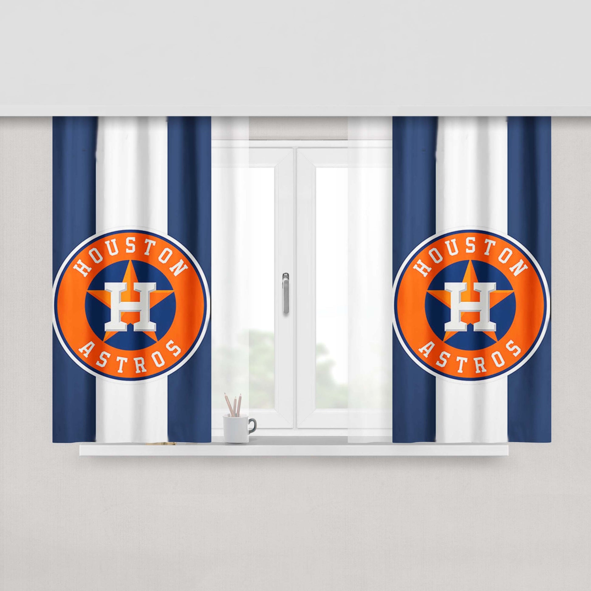 Astors Huston Peach Skin Window Curtains