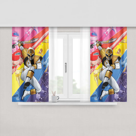 Astronema Power Rangers Peach Skin Window Curtains