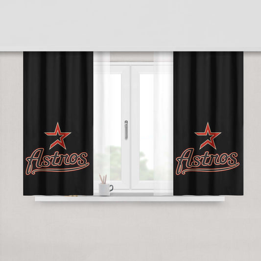 Astros Hoston Peach Skin Window Curtains