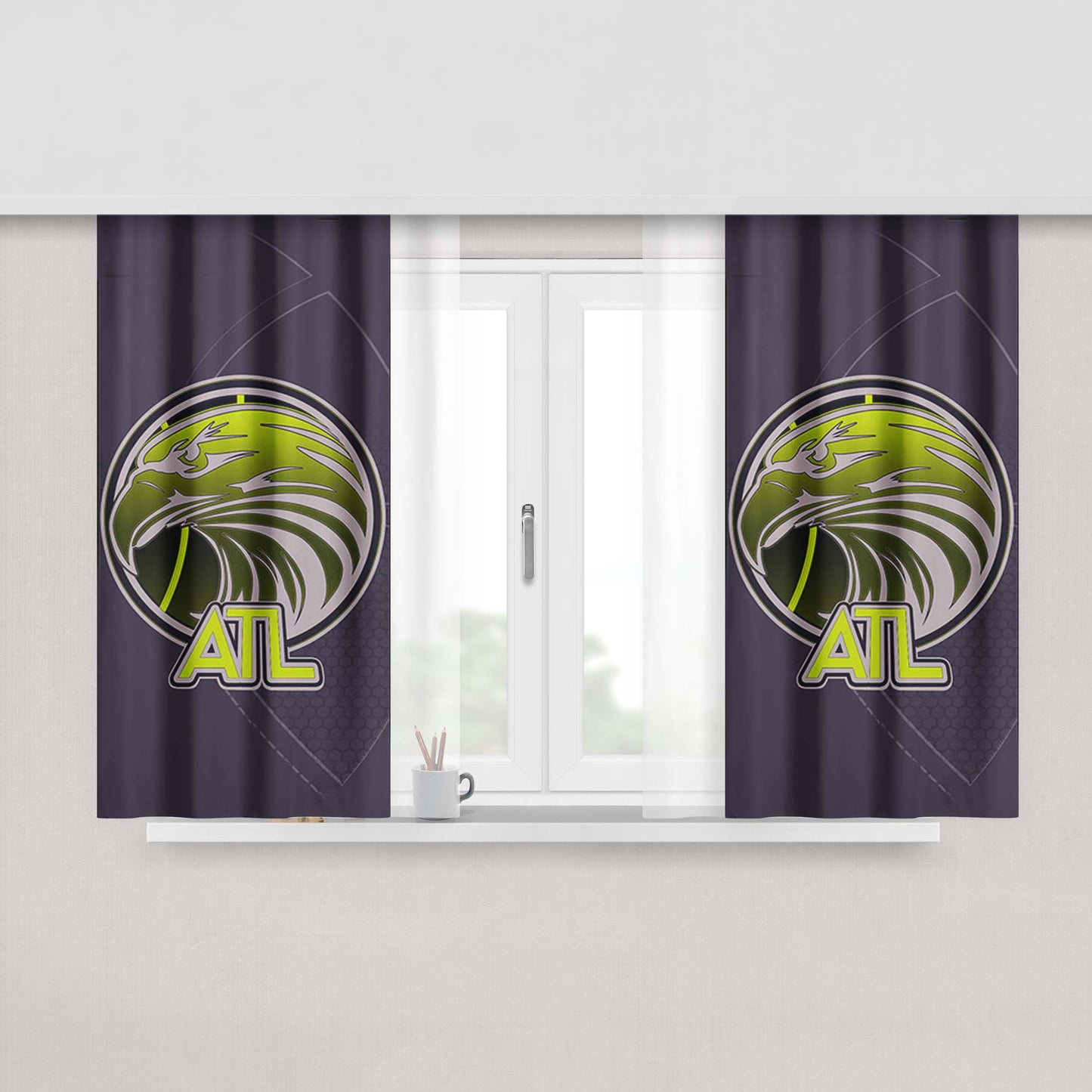 Atl Peach Skin Window Curtains