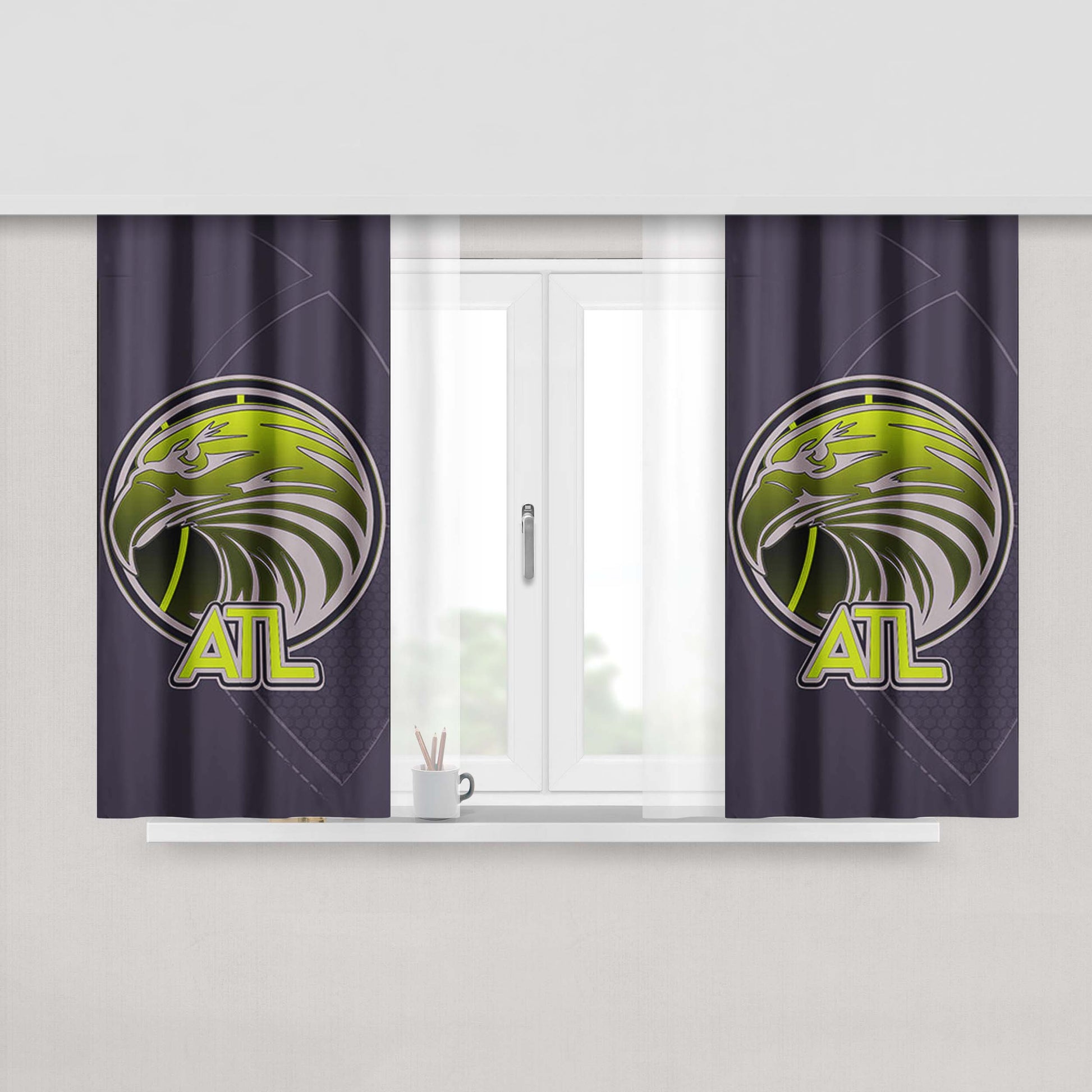 Atl Peach Skin Window Curtains