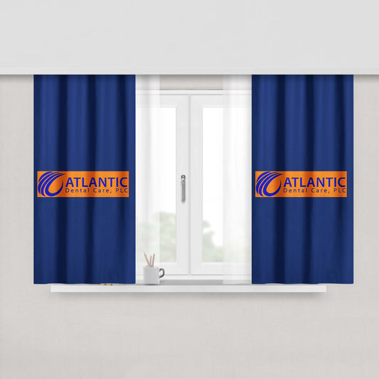 Atlantic Dentalm Care Peach Skin Window Curtains