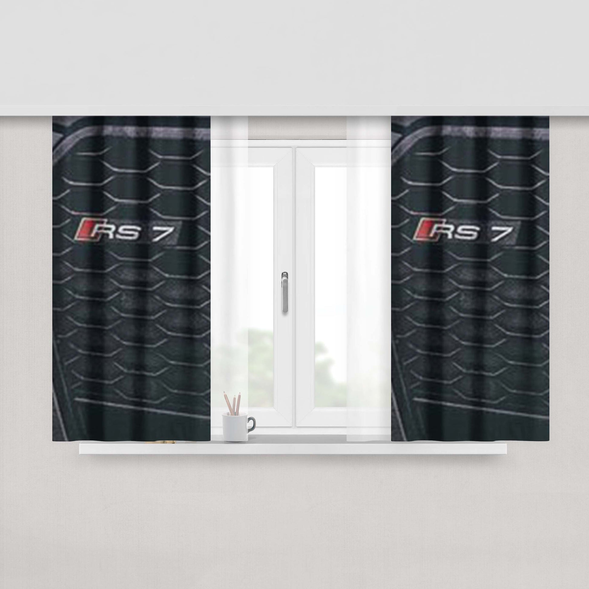 Audi Rs7 Peach Skin Window Curtains