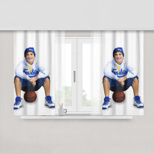Austin Mahone 5 Peach Skin Window Curtains