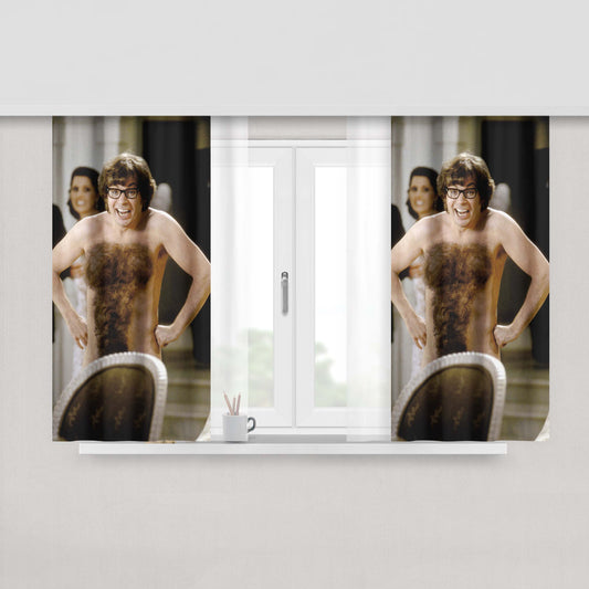 Austin Power Peach Skin Window Curtains