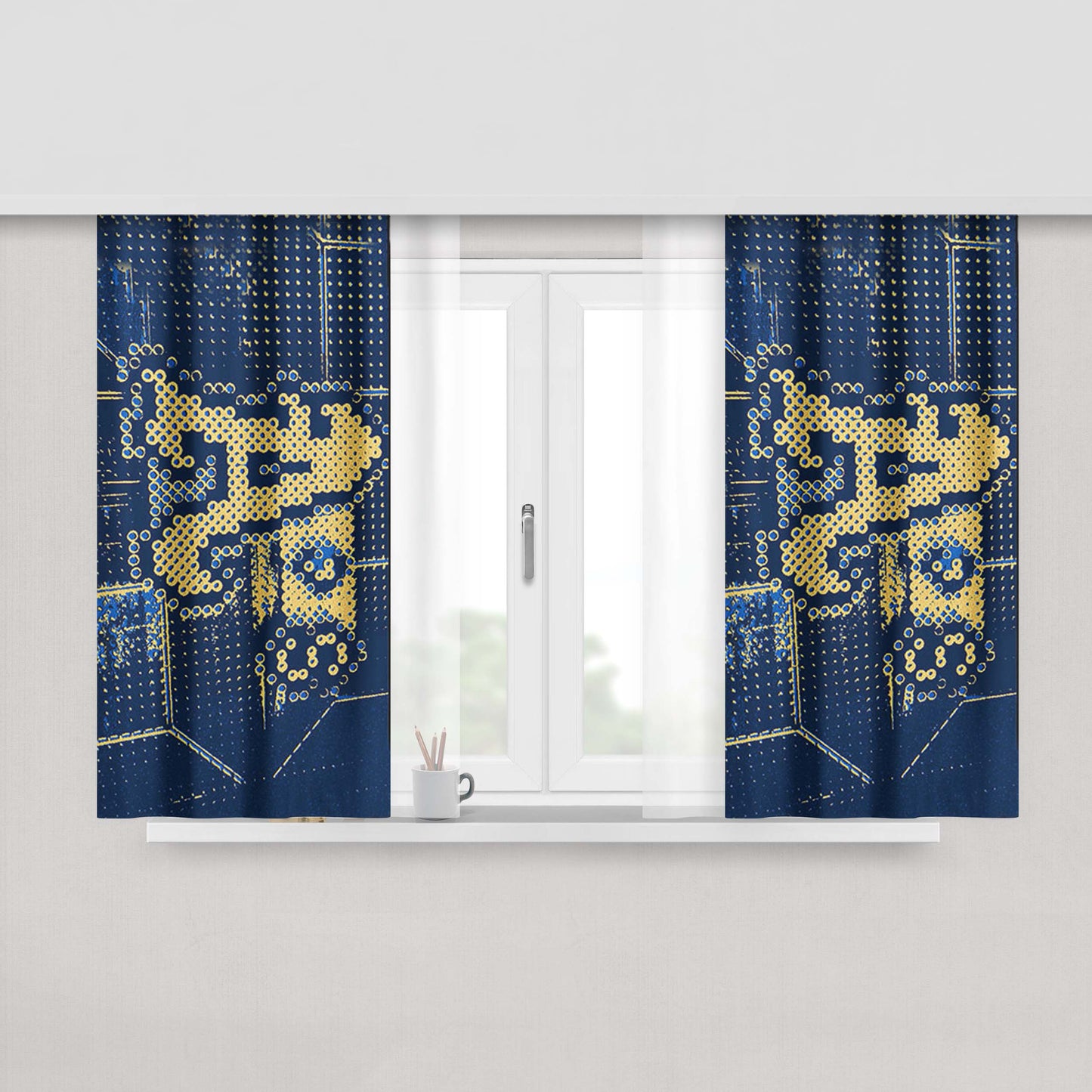 Authentic Design Peach Skin Window Curtains