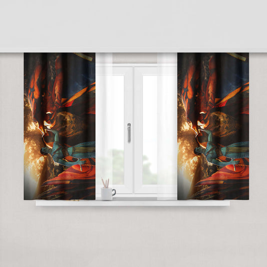 Avatar Toruk Maktau The Great Leonopteryx Peach Skin Window Curtains