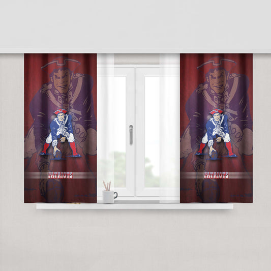 Awesome Mix Vol 1 Art Peach Skin Window Curtains