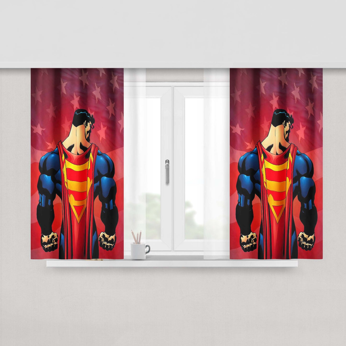 Awesome Supe Peach Skin Window Curtains